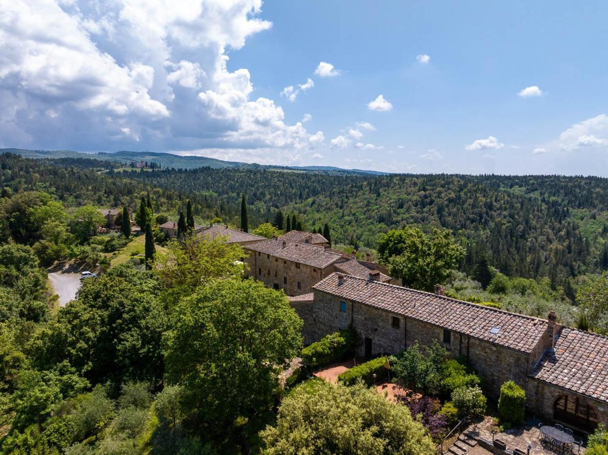 Borgo Nel Chianti Istrice Con Piscina Tennis E Wifi Кастелина ин Кианти Екстериор снимка
