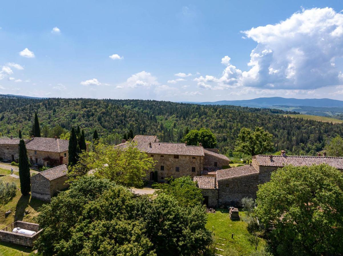 Borgo Nel Chianti Istrice Con Piscina Tennis E Wifi Кастелина ин Кианти Екстериор снимка