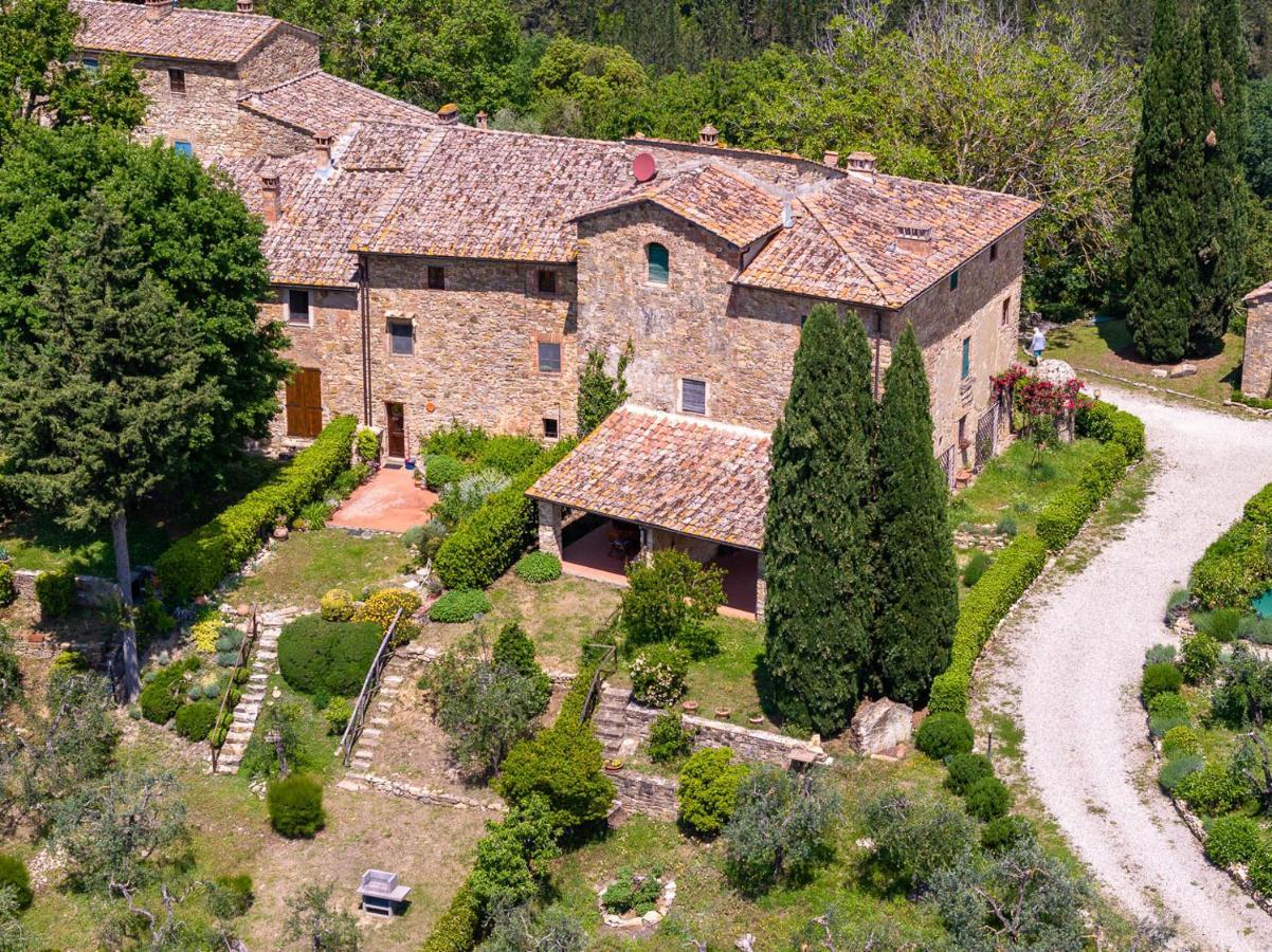 Borgo Nel Chianti Istrice Con Piscina Tennis E Wifi Кастелина ин Кианти Екстериор снимка