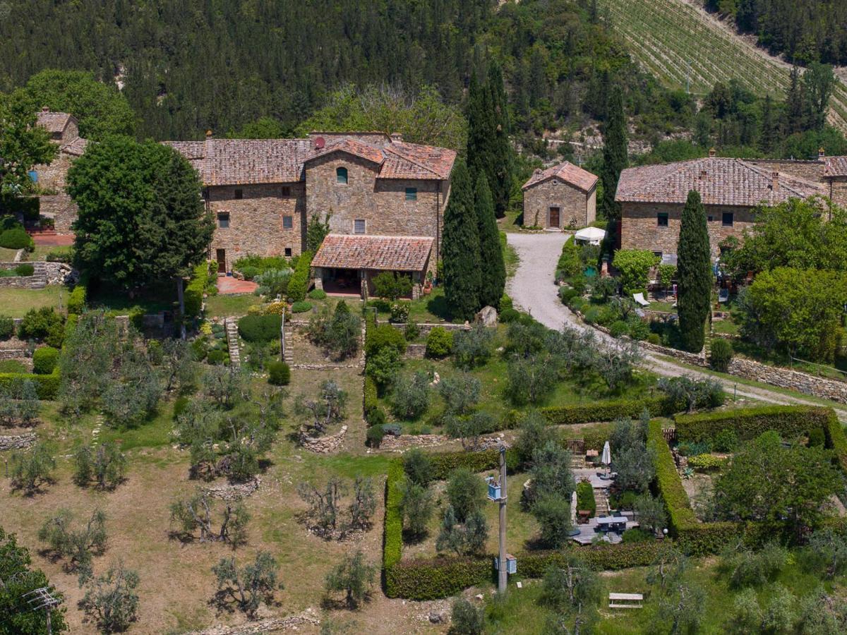 Borgo Nel Chianti Istrice Con Piscina Tennis E Wifi Кастелина ин Кианти Екстериор снимка